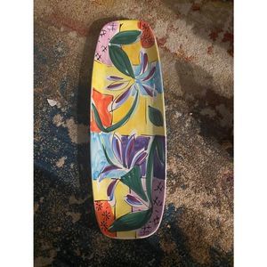 Italian fine pottery platter. Bright colored. See photos